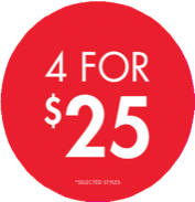 4 FOR 25 CIRCLE POP - NEW ZEALAND