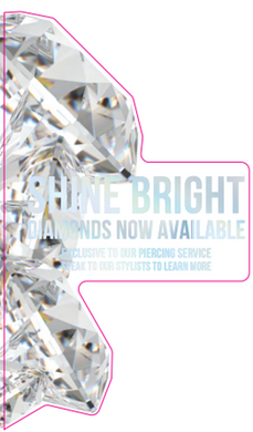 PIERCING STUDIO DIAMONDS EXPANSIONS - MIRROR DECAL