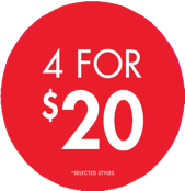 4 FOR 20 CIRCLE POP - AUSTRALIA