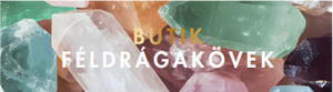 BOUTIQUE SEMI PRECIOUS SIGNAGE (LOVSIGN-345) - GONDOLA - HUNGARIAN