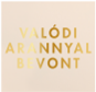 BOUTIQUE SEMI PRECIOUS SIGNAGE (LOVSIGN-345) - SQUARE POP - HUNGARIAN