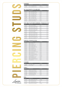 PIERCING INVERNESS PRICE LIST (PIERCMENU003) SEPT 2025 - UK