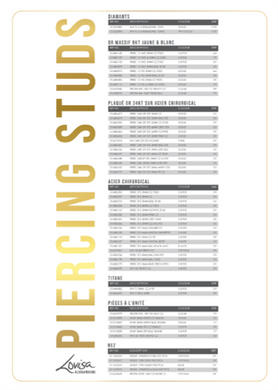 PIERCING INVERNESS PRICE LIST (PIERCMENU003) SEPT 2025 - FRANCE
