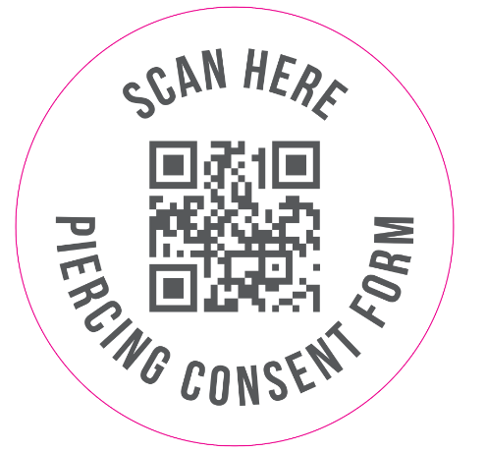 PIERCING CAMPAIGN 2024, 2 - QR CODE DECAL