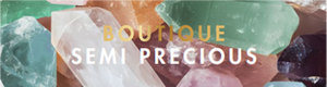 BOUTIQUE SEMI PRECIOUS SIGNAGE (LOVSIGN-345) - GONDOLA - ITALIAN