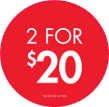 2 FOR 20 CIRCLE POP - USA