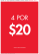 4 FOR 20 - A2 ENTRY STAND - USA