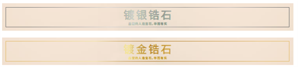 PLATED CUBIC ZIRCONIA (LOVSIGN-349) - FULL LENGTH RING TRAY - SIMPLIFIED CHINESE