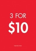 3 FOR 10 A2 ENTRY STAND - NEW ZEALAND