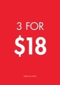 3 FOR 18 A2 ENTRY STAND - NEW ZEALAND