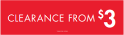 CLEARANCE FROM - GONDOLA - USA