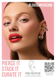 PIERCING CAMPAIGN 2024, 2 - A4 POP - EAR ONLY