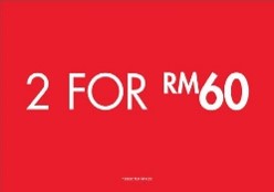 2 FOR 60 WALLBAY - MALAYSIA