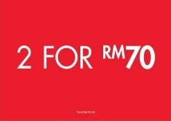 2 FOR 70 WALLBAY - MALAYSIA