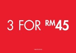 3 FOR 45 WALLBAY - MALAYSIA