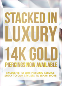 PIERCING STUDIO 14K GOLD EXPANSIONS - A2 ENTRY STAND