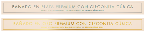 PLATED CUBIC ZIRCONIA (LOVSIGN-349) - FULL LENGTH RING TRAY - USA SPANISH