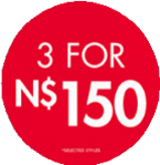 3 FOR 150 CIRCLE POP - NAMIBIA