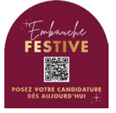 FESTIVE RECRUITMENT 2025 - MIRROR DECAL - CANADA QUEBEC