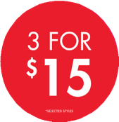 3 FOR 15 CIRCLE POP - AUSTRALIA