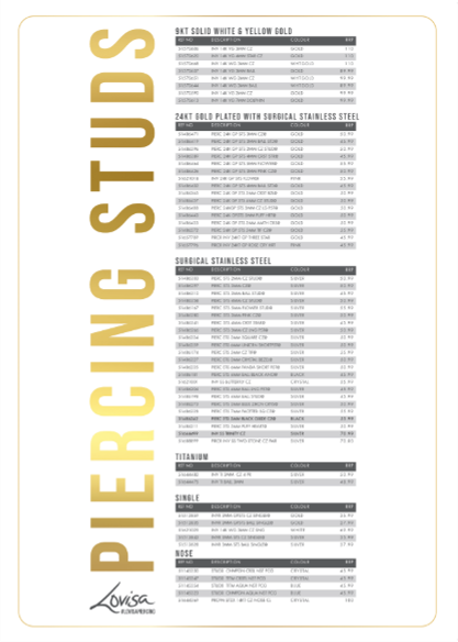 PIERCING INVERNESS PRICE LIST (PIERCMENU003) SEPT 2025 - SINGAPORE