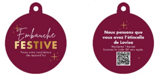 FESTIVE RECRUITMENT 2025 - DROP CARD - CANADA QUEBEC