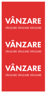 FRONT/EXTERNAL LIGHTBOX FABRIC - SALE (ROMANIAN)