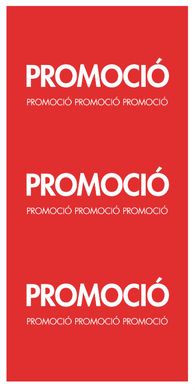 FRONT/EXTERNAL LIGHTBOX FABRIC - PROMOTION (CATALAN)