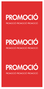 FRONT/EXTERNAL LIGHTBOX FABRIC - PROMOTION (CATALAN)