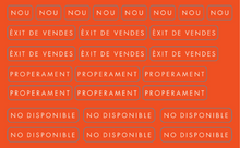 Load image into Gallery viewer, MENUBOARD STICKERS - SPANISH CATALAN