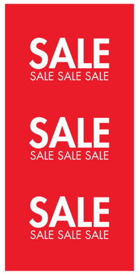 FRONT WINDOW POSTER - SALE (ENGLISH)