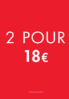 2 FOR 18 - I AM CAKE RING - FRENCH EURO