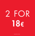 2 FOR 18 - SIX SPINNER LARGE DECAL - ENGLISH EURO