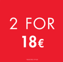 2 FOR 18 - SIX SPINNER SMALL DECAL - ENGLISH EURO