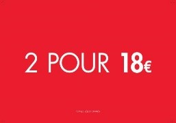 2 FOR 18 WALLBAY - FRENCH