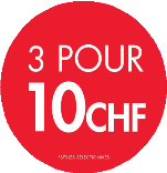 3 FOR 10 CIRCLE POP - SWISS FRENCH