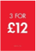 3 FOR 12 ENTRY STAND UK