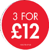 3 FOR 12 CIRCLE POP UK