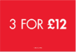 3 FOR 12 WALLBAY UK