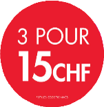 3 FOR 15 CIRCLE POP - SWISS FRENCH