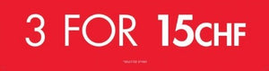 3FOR15 COUNTER STAND (SELECTED STORES) - SWISS ENG