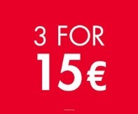 3FOR15 IAM 3 SIDED SPINNER - ENGLISH EURO BEELINE