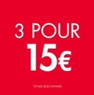 3FOR15 SIX LARGE SPINNER - FRENCH EURO BEELINE