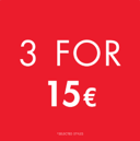 3 FOR 15 - SIX SPINNER SMALL DECAL - ENGLISH EURO