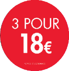 3 FOR 18 CIRCLE POP - FRENCH