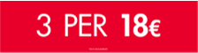 3 FOR 18 COUNTER STAND SELECTED STORES - ITALIAN