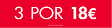 3 FOR 18 COUNTER STAND SELECTED STORES - SPANISH
