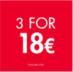 3 FOR 18 SIX SPINNER SMALL DECAL - BEELINE ENGLISH