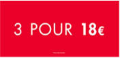 3 FOR 18 SIX WALLBAY - BEELINE FRENCH