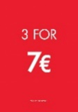 3 FOR 7 - A2 ENTRY STAND - ENGLISH EURO